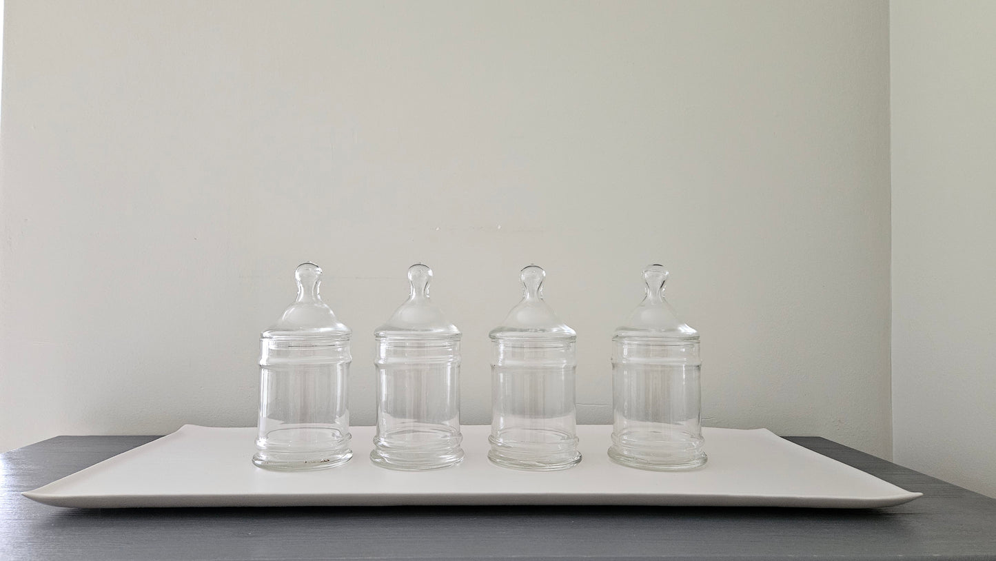 Storage jars set of 4