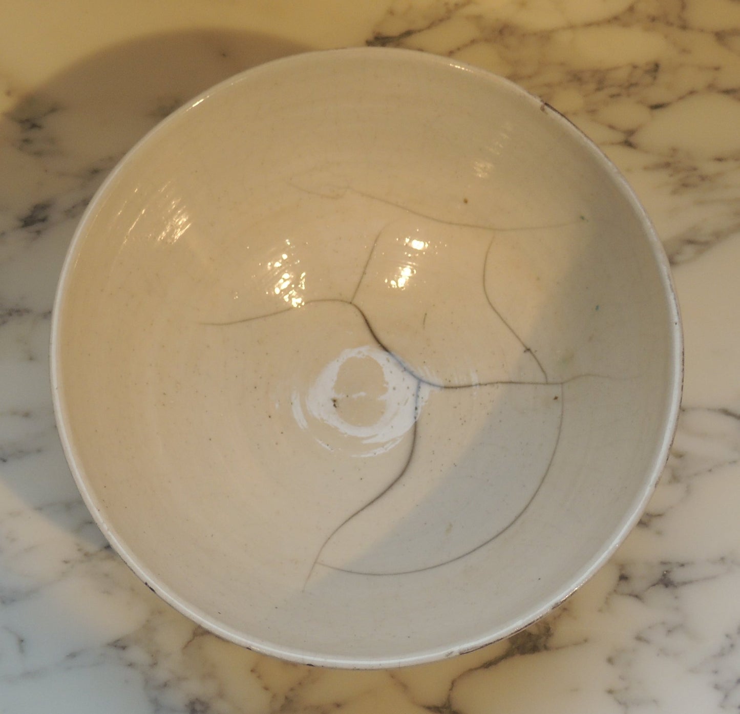 Raku fired bowl