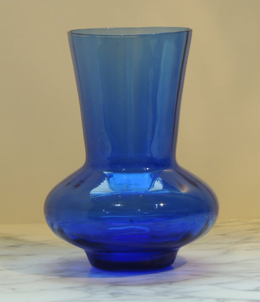 blauw vaasje