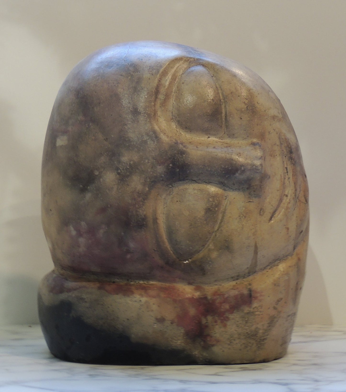 Abstract pottery head